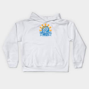 Pensacola Beach Rays (Full Color) Kids Hoodie